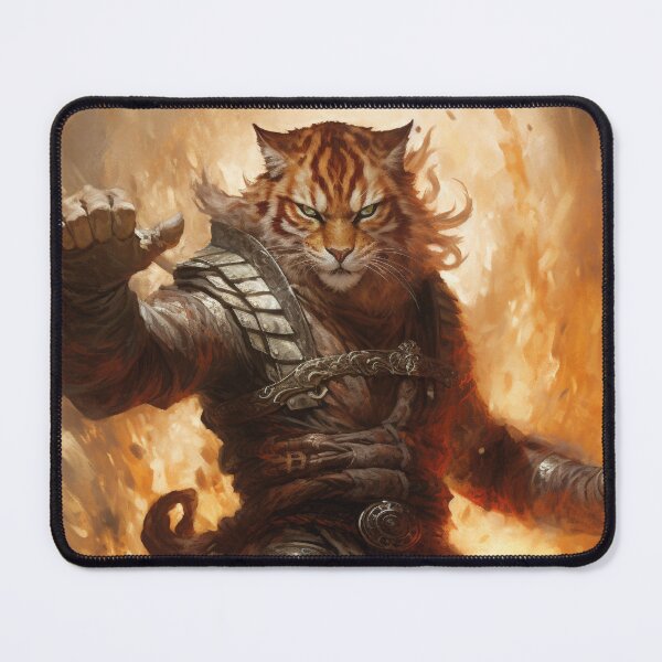 Item preview, Feline Ascendance: Tabaxi Monk's Hieratic Vision! designed and sold by calharborne.