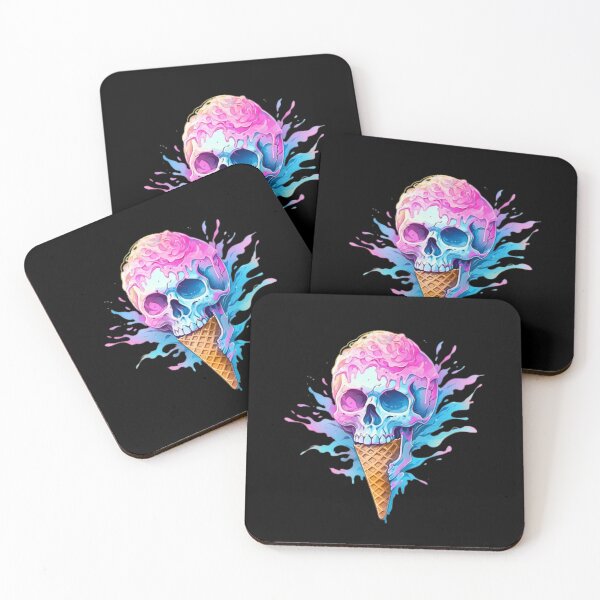Item preview, cool and funny Ice Cream Skull  designed and sold by CocoParadise.