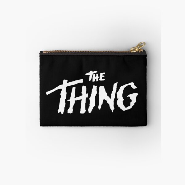 Item preview, THE THING white logo designed and sold by HeichousArt.