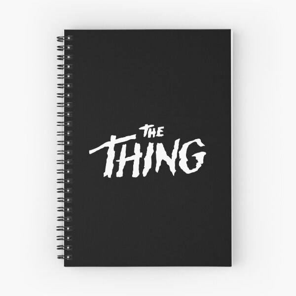 Item preview, THE THING white logo designed and sold by HeichousArt.
