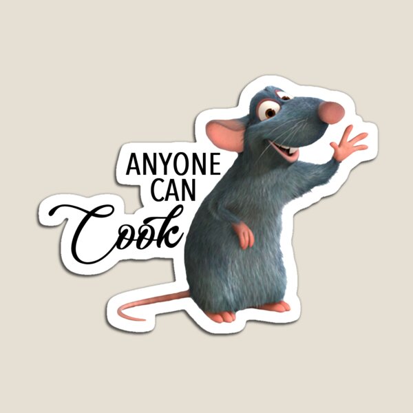 ratatouille magnet plush