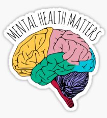 Mentale Gesundheitsprobleme Sticker
