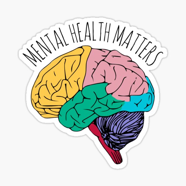 MENTAL HEALTH MATTERS Sticker
