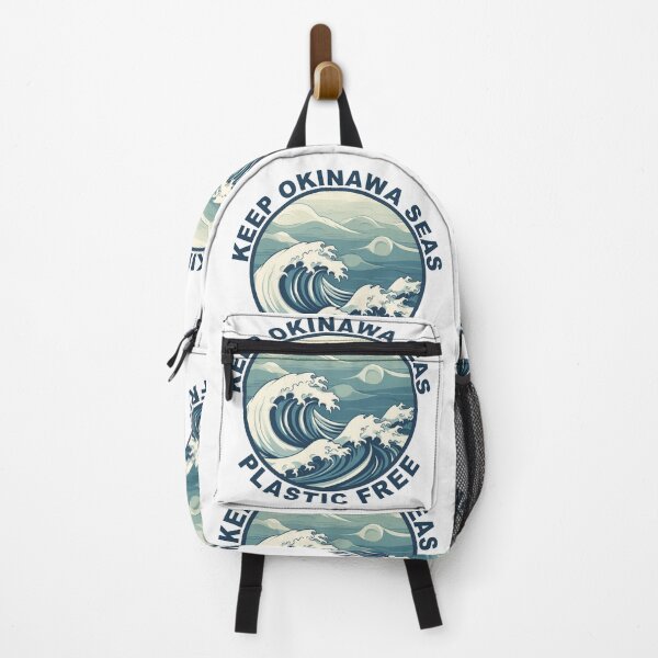 Item preview, Keep Okinawa Seas Plastic Free Too designed and sold by Okinawa by Design.