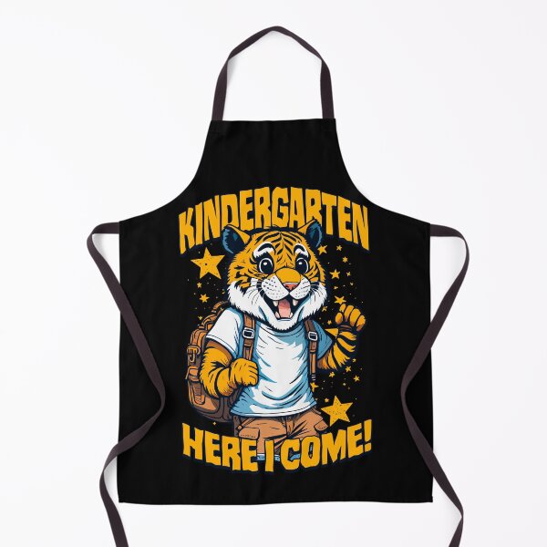 Item preview, Kindergarten Here I Come Back To First Day Of School Tiger designed and sold by GrandeDuc.