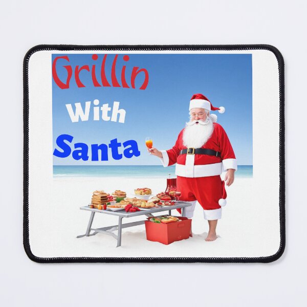 Item preview, Grillin With Santa designed and sold by IndigoPixa.