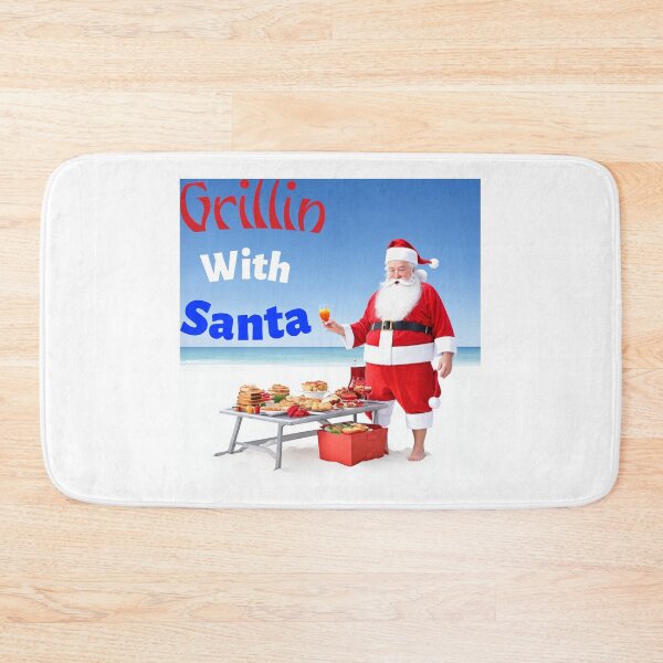 Item preview, Grillin With Santa designed and sold by IndigoPixa.
