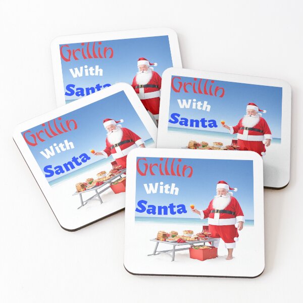 Item preview, Grillin With Santa designed and sold by IndigoPixa.