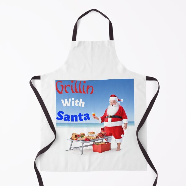 Item preview, Grillin With Santa designed and sold by IndigoPixa.
