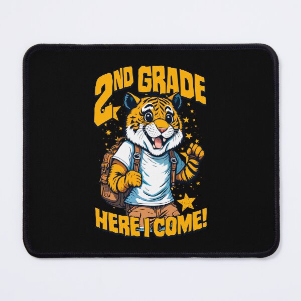 Item preview, 2nd Grade Here I Come Back To First Day Of School Tiger designed and sold by GrandeDuc.