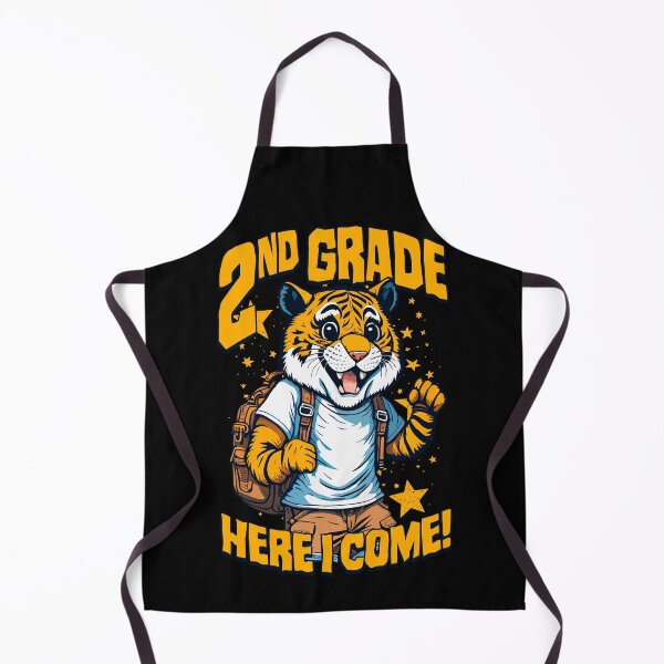 Item preview, 2nd Grade Here I Come Back To First Day Of School Tiger designed and sold by GrandeDuc.