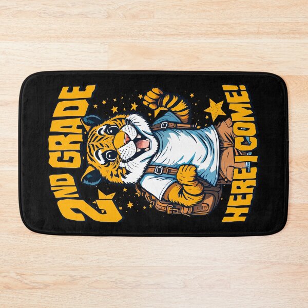 Item preview, 2nd Grade Here I Come Back To First Day Of School Tiger designed and sold by GrandeDuc.