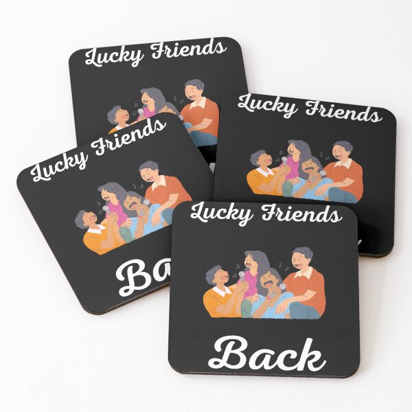 Item preview, Lucky Friends Back Books and Beyond Creative Learning Brainy and Proud Future Leader School Days Campus Vibes School Pride designed and sold by Customize Shirts.