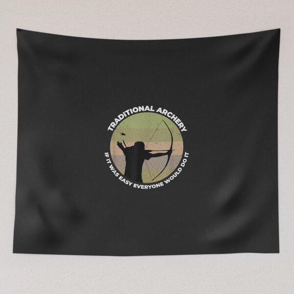 Item preview, Traditional Archery Vintage Trad Bow If It Wa Eay Quote  designed and sold by HeatherCWolf.
