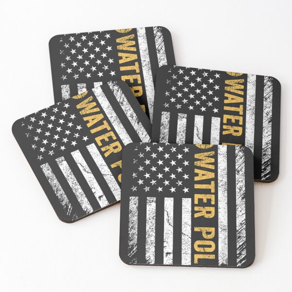 Item preview, Vintage American USA Flag Water Polo Cool Swim Swimer Gift  designed and sold by HeatherCWolf.