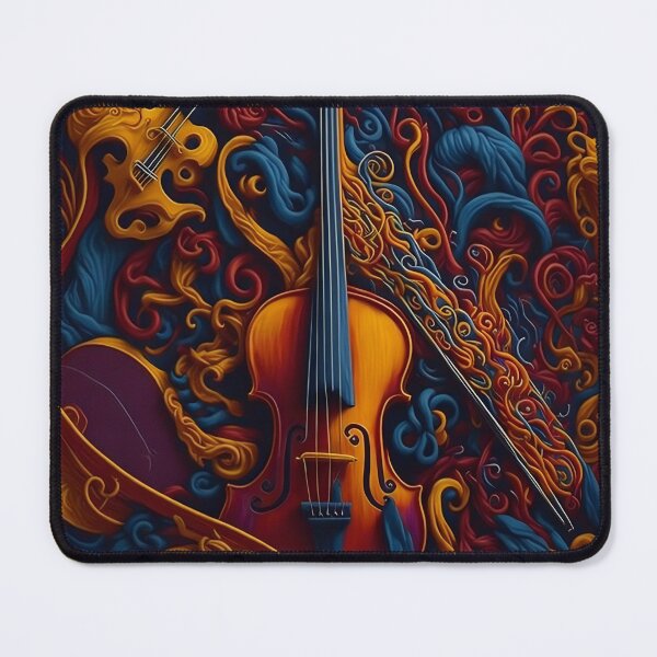 Item preview, Abstract Violin Melodic Abstractions designed and sold by Glitchart66.