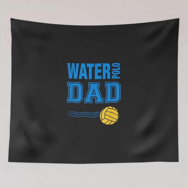 Item preview, Water Polo Dad Novelty Blue designed and sold by HeatherCWolf.