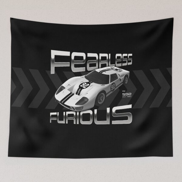 Item preview, Fearless Furious Racing Car designed and sold by monothatthat.