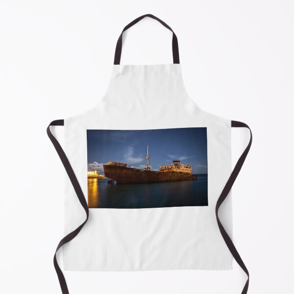 Item preview, Telamon Boat Shipwreck Lanzarote Canary Islands Spain Historic designed and sold by SmileMoreAgain.