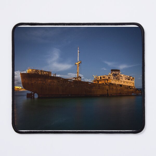 Item preview, Telamon Boat Shipwreck Lanzarote Canary Islands Spain Historic designed and sold by SmileMoreAgain.