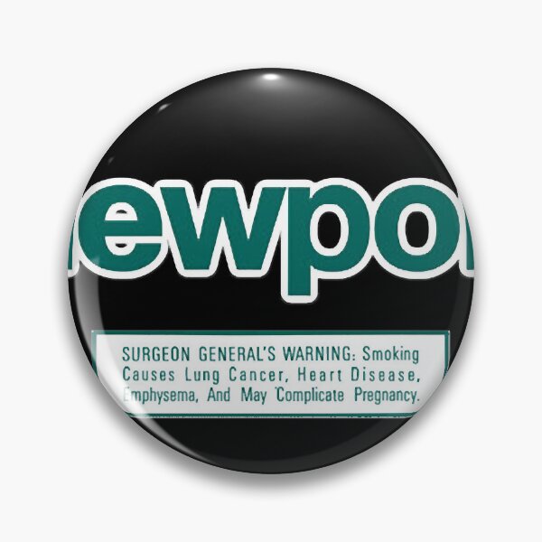 Item preview, Newport Cigarettes Aesthetic Warning Label designed and sold by babbcon-tessax.