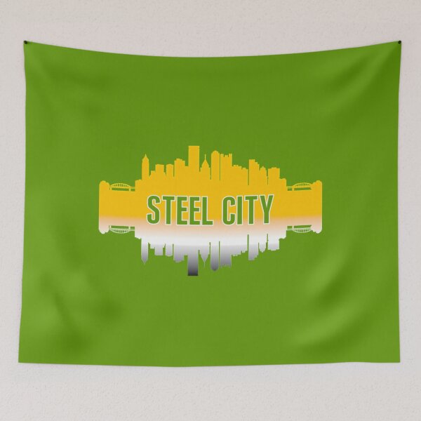 Item preview, Pittsburgh Nickname Steel City Skyline  ¾ Sleeve  	 designed and sold by rexknuduf54.