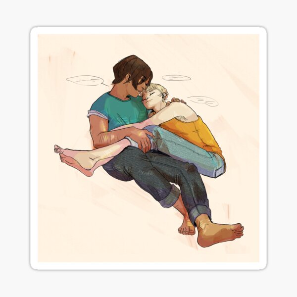 Inuokko cuddle Sticker