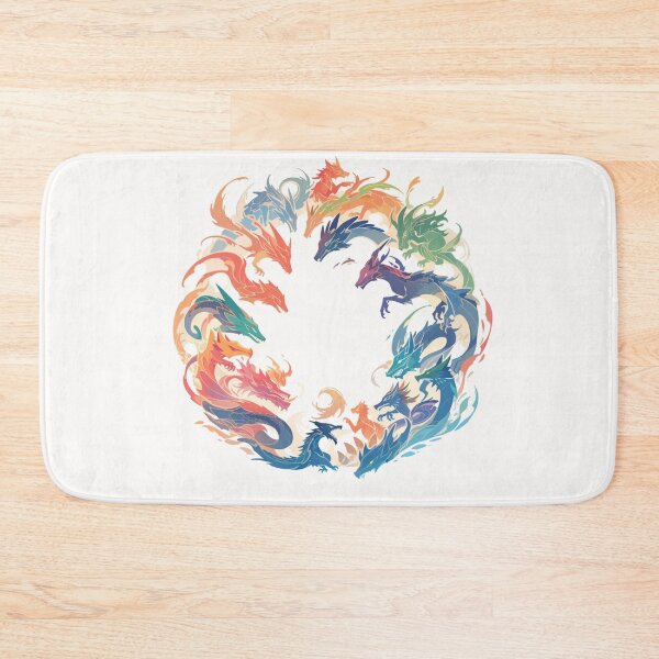 Item preview, The Dragon Circle- tshirt deisgn designed and sold by HydraDreams.