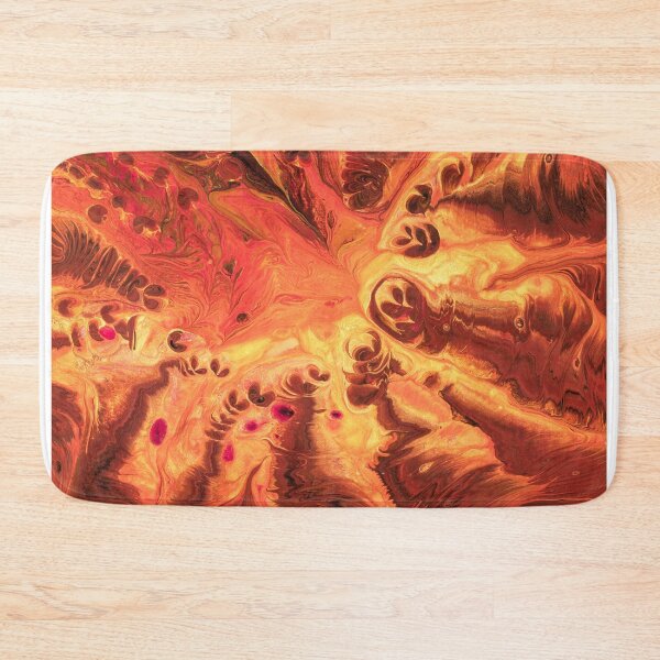 Item preview, Timanfaya Volcanic Textures Art Inspired Lanzarote Canary Islands Spain designed and sold by SmileMoreAgain.