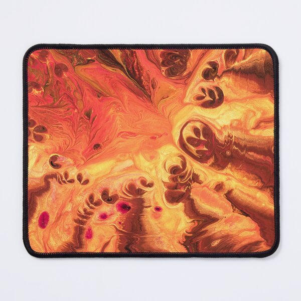 Item preview, Timanfaya Volcanic Textures Art Inspired Lanzarote Canary Islands Spain designed and sold by SmileMoreAgain.