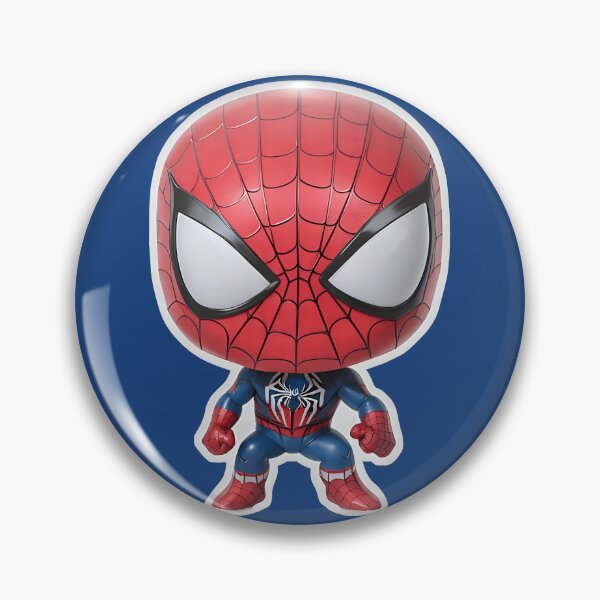 Item preview, Spidey Funko Blue Background designed and sold by Crazy4Graphics.