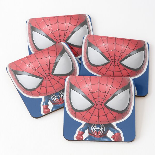 Item preview, Spidey Funko Blue Background designed and sold by Crazy4Graphics.