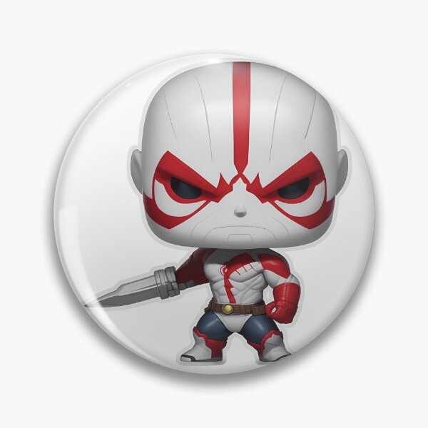 Item preview, Drax Guardian of the Galaxy Funko White Background designed and sold by Crazy4Graphics.