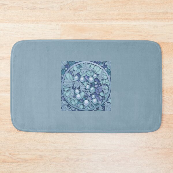 Item preview, Abstract mother of pearl blue and aqua design illustration designed and sold by ArtyBuys.