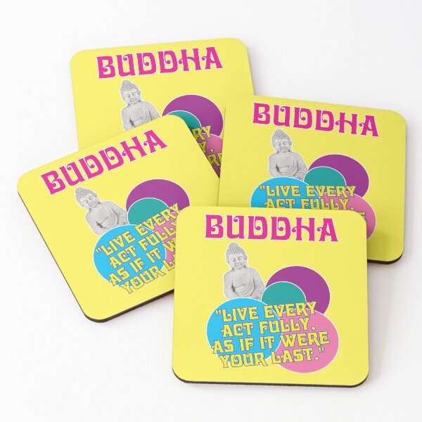 Item preview, Buddha, Live every act fully as if it were your last designed and sold by Mauswohn.