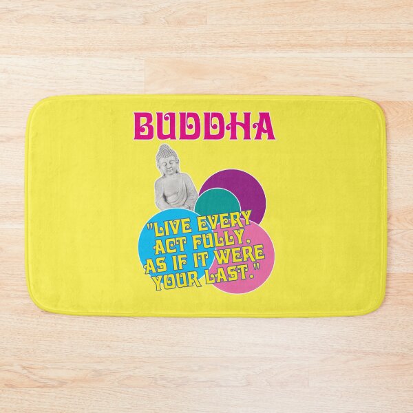 Item preview, Buddha, Live every act fully as if it were your last designed and sold by Mauswohn.
