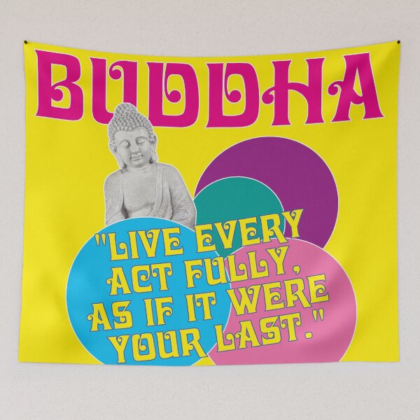 Item preview, Buddha, Live every act fully as if it were your last designed and sold by Mauswohn.