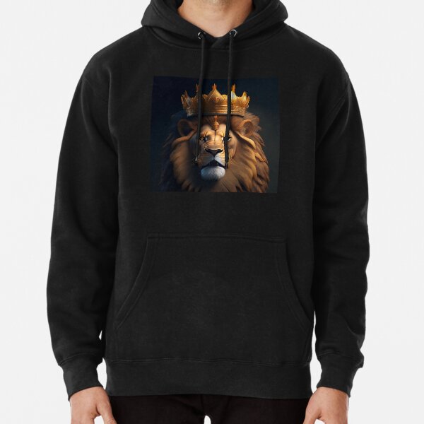 : Lion Just A Boy Who Loves Lions Men Retro Vintage Sunset  Pullover Hoodie : Clothing, Shoes & Jewelry