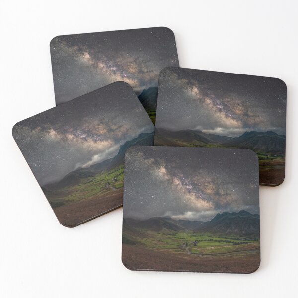Item preview, The Milky Way above Mickleden Valley designed and sold by assaf.