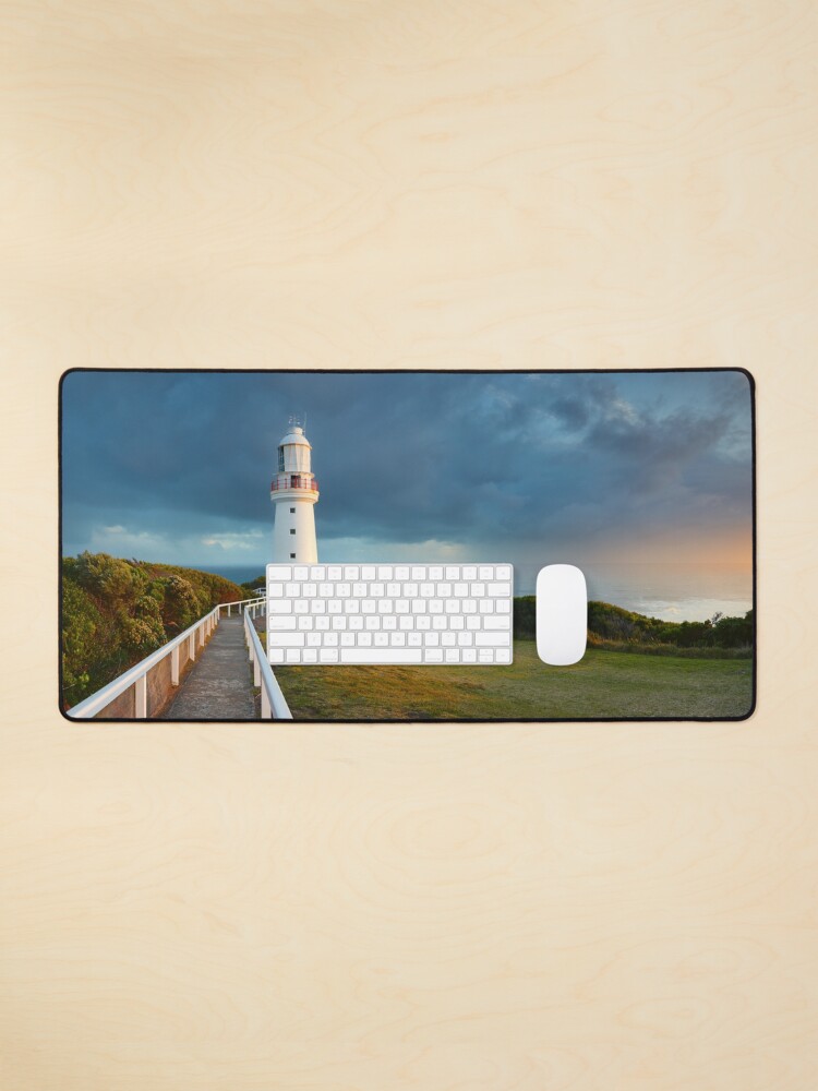 Thumbnail 1 of 5, Mouse Pad, Cape Otway Lighthouse, Great Ocean Road, Victoria, Australia designed and sold by Chockstone.
