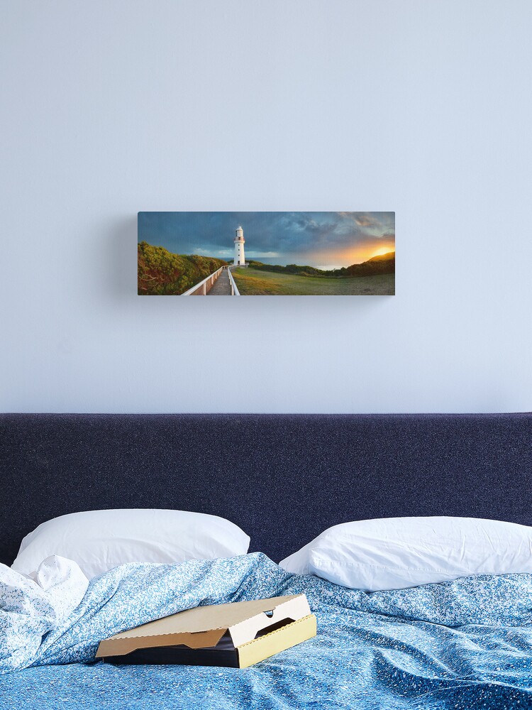 Thumbnail 2 of 3, Canvas Print, Cape Otway Lighthouse, Great Ocean Road, Victoria, Australia designed and sold by Chockstone.