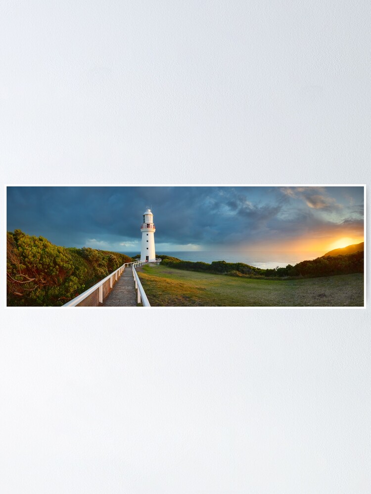 Thumbnail 1 of 3, Poster, Cape Otway Lighthouse, Great Ocean Road, Victoria, Australia designed and sold by Chockstone.