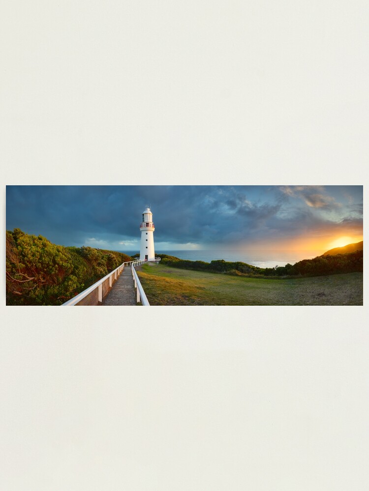 Thumbnail 1 of 3, Photographic Print, Cape Otway Lighthouse, Great Ocean Road, Victoria, Australia designed and sold by Chockstone.