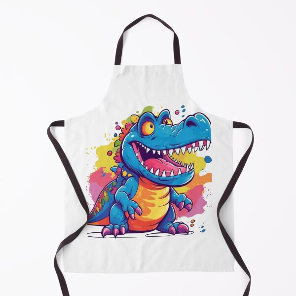 Artikelvorschau, Fiery Dinosaur T-Shirt | Mythical Creature Tee for Fantasy Lovers entworfen und verkauft von joanwatson45.