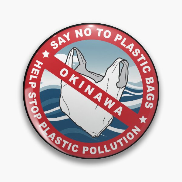 Item preview, No Plastic Bags Okinawa designed and sold by Okinawa by Design.