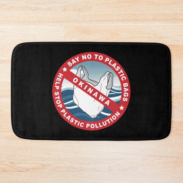 Item preview, No Plastic Bags Okinawa designed and sold by Okinawa by Design.