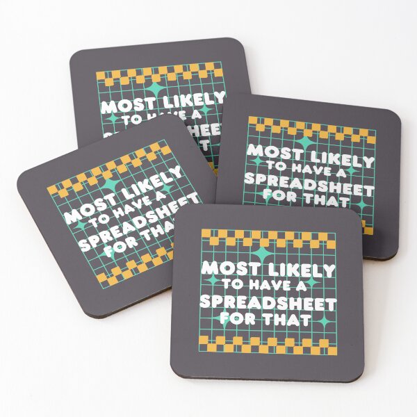 Item preview, I Have A Spreadsheet For That Retro designed and sold by SunfullyYours.
