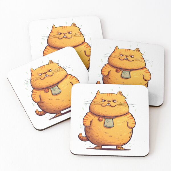Item preview, Fluffy orange cat with a toothy smile designed and sold by Meme Dream.