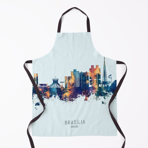 Item preview, Brasilia Brazil Skyline designed and sold by ArtPrints.