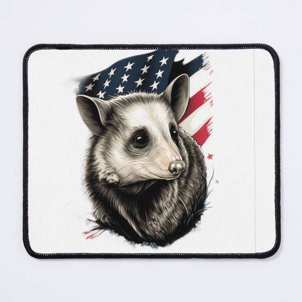 Item preview, Possums and Patriotism designed and sold by IndigoPixa.